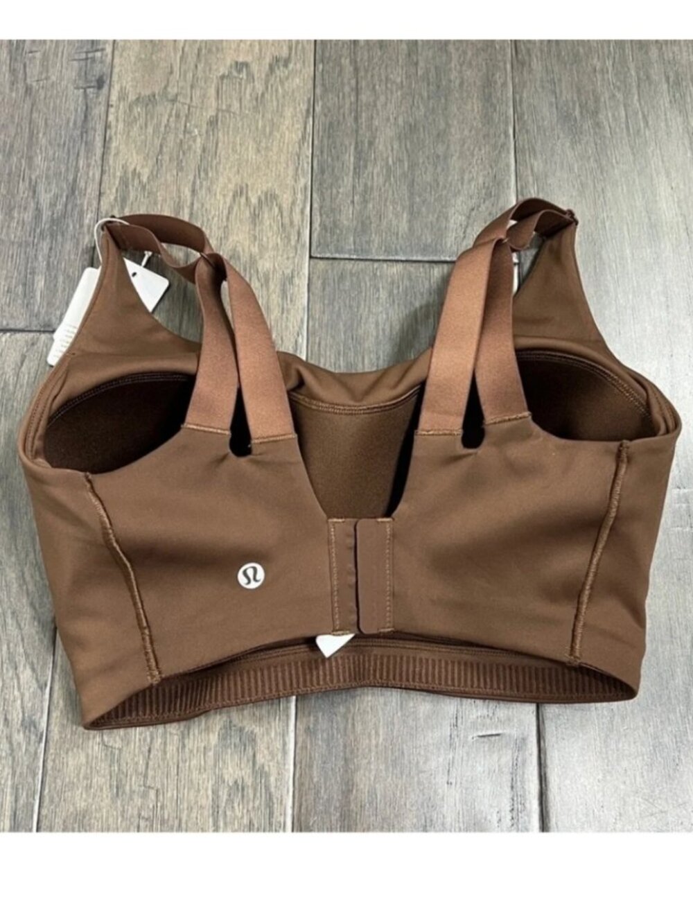Lululemon NWT In Alignment Bra *Light Support, D–G Cups Java - Picture 4 of 10